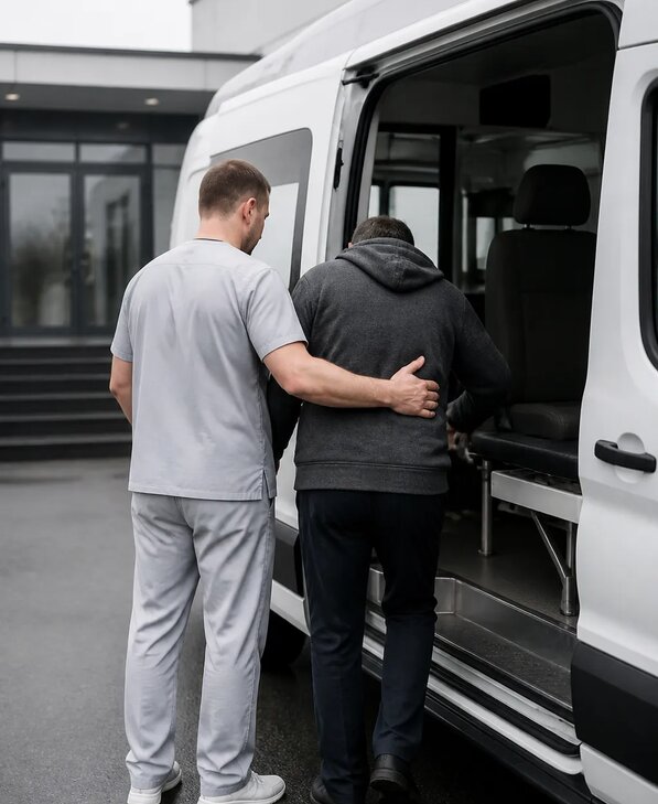 Организация медтранспортировки в Боре от 5195 р. | Медзона