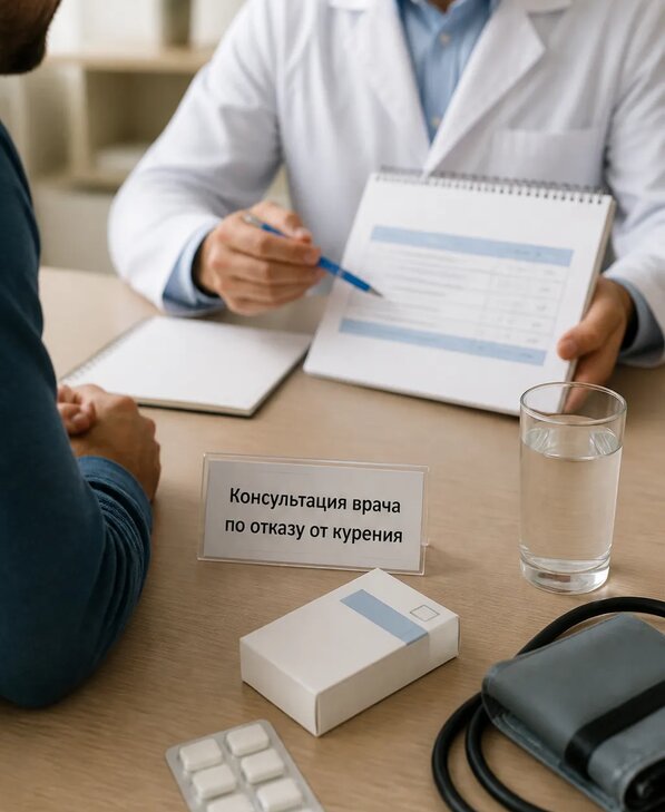Консультация врача по отказу от курения для взрослых в Боре